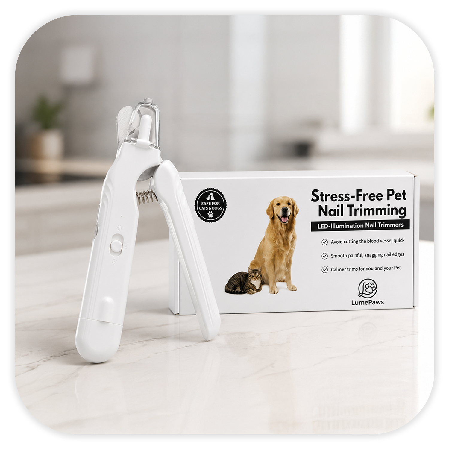 QuickGuard™ Pet Nail Trimmer