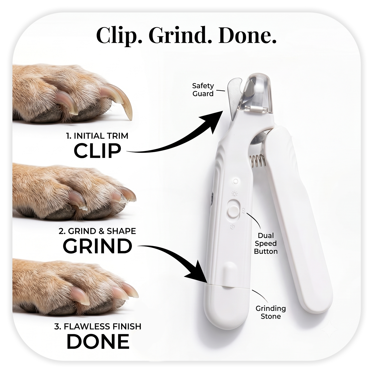 QuickGuard™ Pet Nail Trimmer